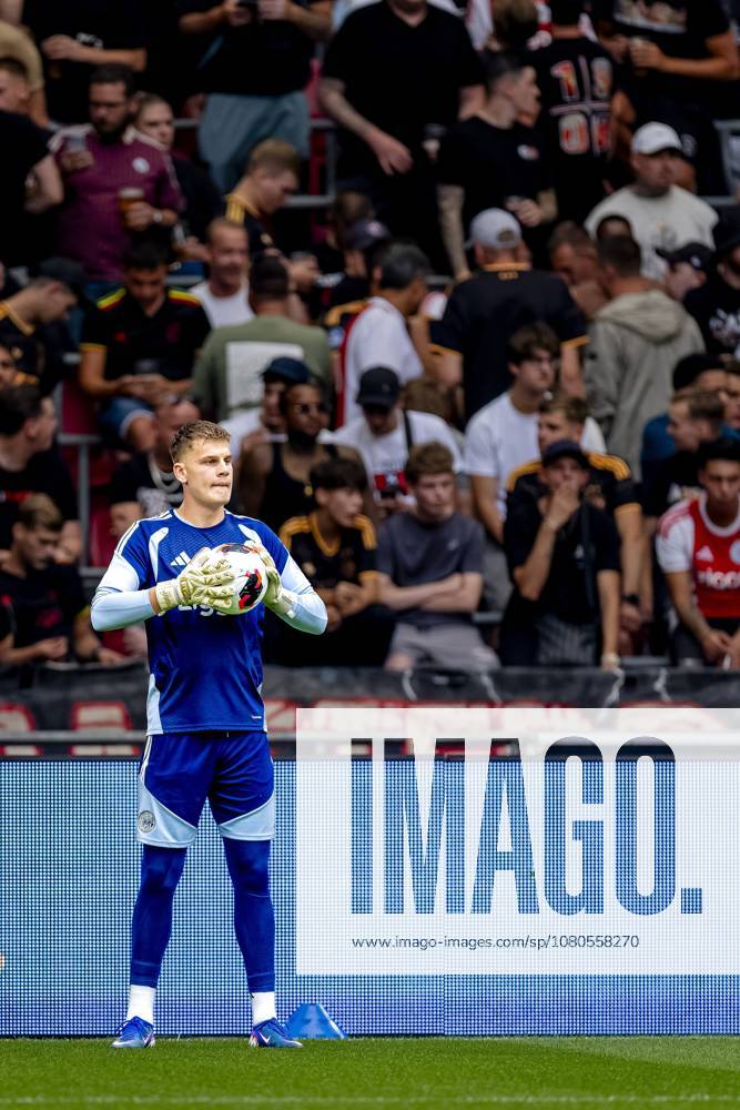 AMSTERDAM: AFC Ajax Amsterdam goalkeeper Maarten Paes during the Conference League match between AFC Ajax and FK Vojvodina at the Johan Cruijff ArenA on July 30, 2026, in Amsterdam, the Netherlands. Photo by DeFodi Images