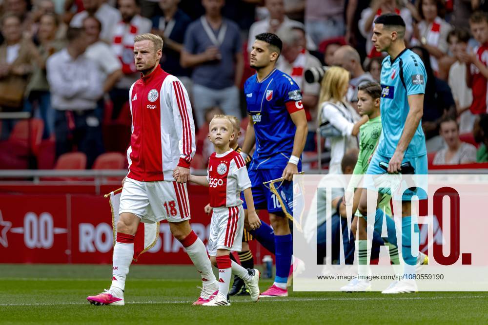 AMSTERDAM AFC Ajax Amsterdam midfielder Davy Klaassen during the Conference League match between AFC Ajax and FK Vojvodina at the Johan Cruijff ArenA on July 30, 2026, in Amsterdam, the Netherlands. Photo by DeFodi Images