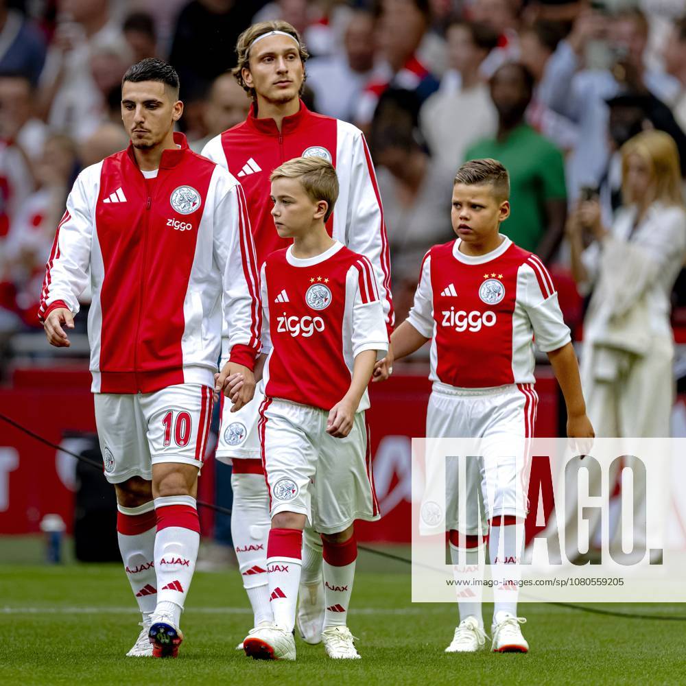 AMSTERDAM: AFC Ajax Amsterdam midfielder Oscar Gloukh during the Conference League match between AFC Ajax and FK Vojvodina at the Johan Cruijff ArenA on July 30, 2026, in Amsterdam, the Netherlands. Photo by Marcel van Dorst, EYE4IMAGES