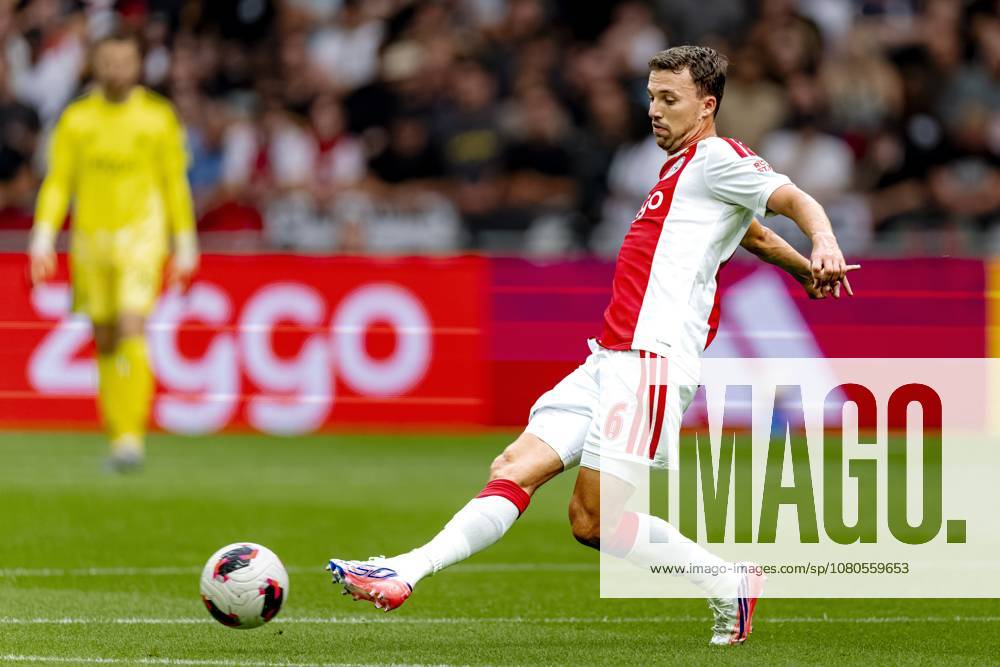 AMSTERDAM AFC Ajax Amsterdam midfielder Youri Regeer during the Conference League match between AFC Ajax and FK Vojvodina at the Johan Cruijff ArenA on July 30, 2026, in Amsterdam, the Netherlands. Photo by DeFodi Images