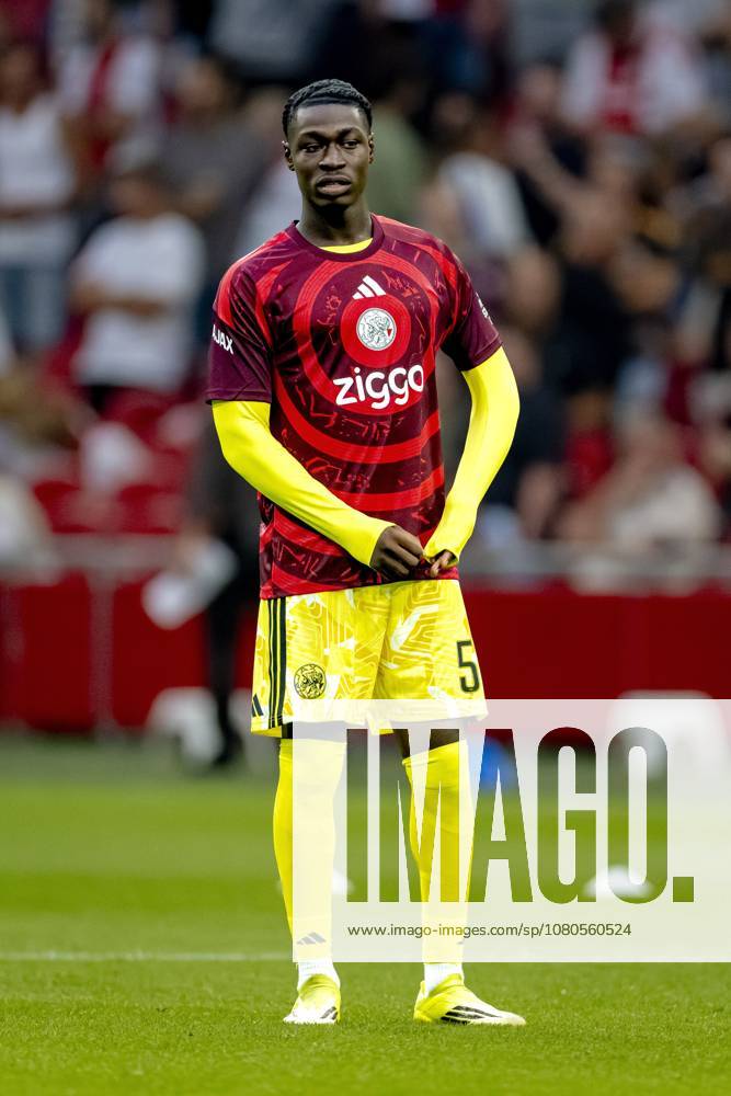 AMSTERDAM: AFC Ajax Amsterdam goalkeeper Paul Reverson during the Conference League match between AFC Ajax and FK Vojvodina at the Johan Cruijff ArenA on July 30, 2026, in Amsterdam, the Netherlands. Photo by DeFodi Images