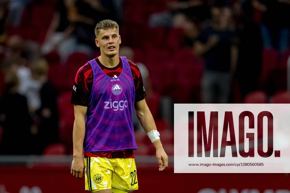 AMSTERDAM: AFC Ajax Amsterdam goalkeeper Joeri Heerkens during the Conference League match between AFC Ajax and FK Vojvodina at the Johan Cruijff ArenA on July 30, 2026, in Amsterdam, the Netherlands. Photo by DeFodi Images