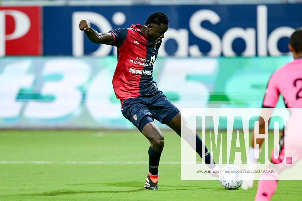 Cagliari s Paul Mendy in action during the Serie A soccer match between Cagliari Calcio and Nice at the Unipol Domus in Cagliari, Sardinia - Saturday 8th august 2026. - Soccer