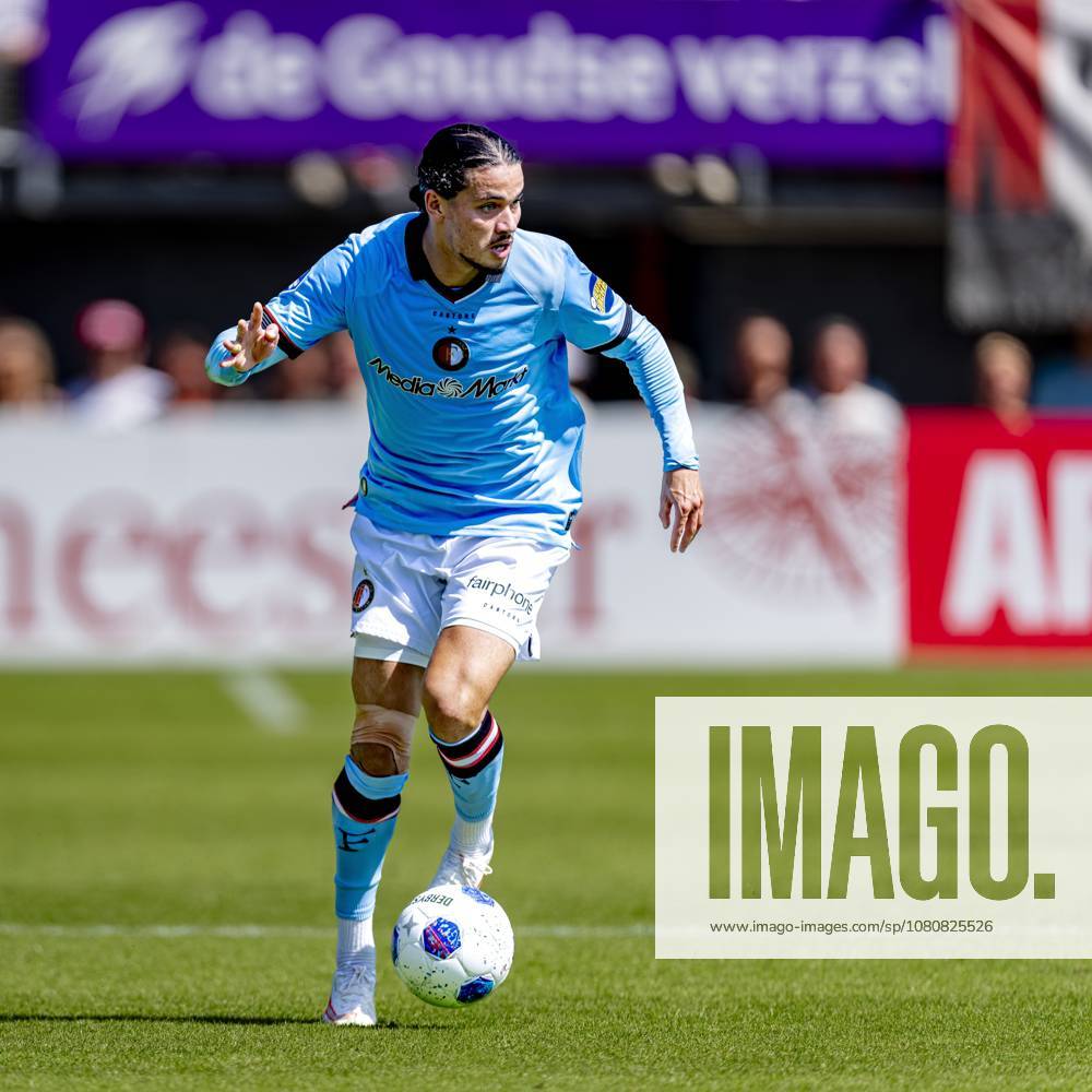 ROTTERDAM SC Feyenoord Rotterdam forward Anis Hadj Moussa during the Vriendenloterij Eredivisie match between Sparta and Feyenoord at Stadion Het Kasteel on August 9, 2026, in Rotterdam, the Netherlands. Photo by DeFodi Images