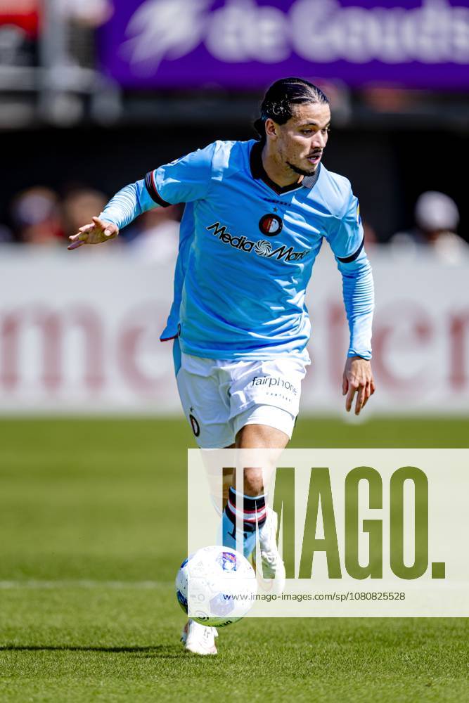 ROTTERDAM SC Feyenoord Rotterdam forward Anis Hadj Moussa during the Vriendenloterij Eredivisie match between Sparta and Feyenoord at Stadion Het Kasteel on August 9, 2026, in Rotterdam, the Netherlands. Photo by DeFodi Images