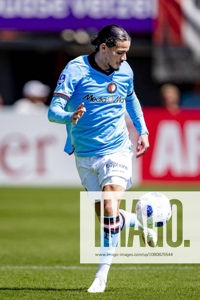 ROTTERDAM SC Feyenoord Rotterdam forward Anis Hadj Moussa during the Vriendenloterij Eredivisie match between Sparta and Feyenoord at Stadion Het Kasteel on August 9, 2026, in Rotterdam, the Netherlands. Photo by DeFodi Images
