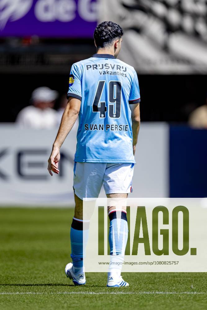 ROTTERDAM SC Feyenoord Rotterdam forward Shaqueel van Persie during the Vriendenloterij Eredivisie match between Sparta and Feyenoord at Stadion Het Kasteel on August 9, 2026, in Rotterdam, the Netherlands. Photo by DeFodi Images