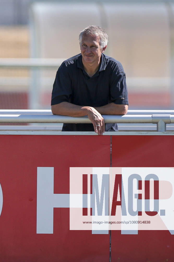 Soccer, FC Schalke 04 training session; Frank Baumann, sporting director of FC Schalke 04; FC Schalke 04 Gelsenkirchen; FC Schalke 04 training facility; North Rhine-Westphalia, Germany; xRHR PHOTO YYx