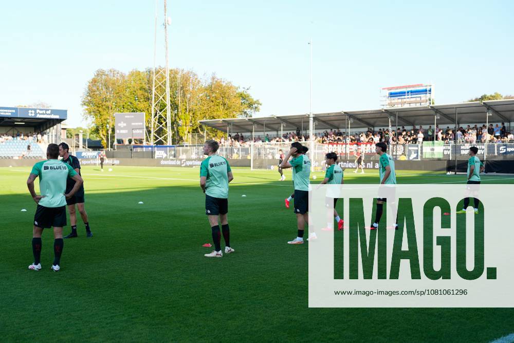 , BUKO Stadion , season 2026 2027 , Dutch Eredivisie football , match between Telstar and Sparta Rotterdam , Picture shows warming up Sparta Telstar - Sparta x205709253x