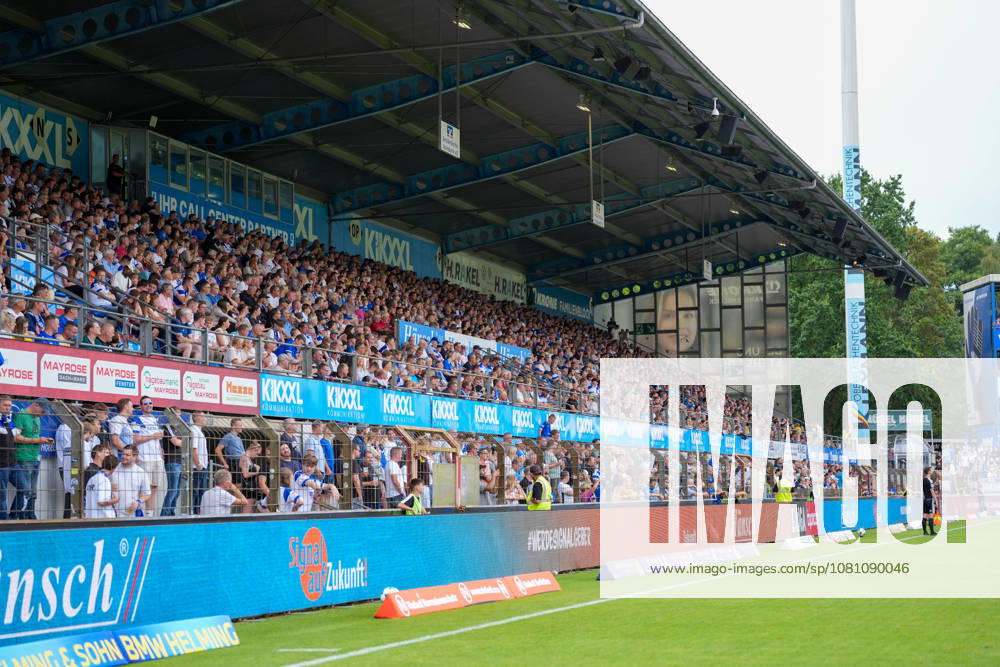 German Soccer, 3rd Division, Matchday 2, Hänsch Arena, SV Meppem vs. SG Sonnenhof Großaspach, Spectators