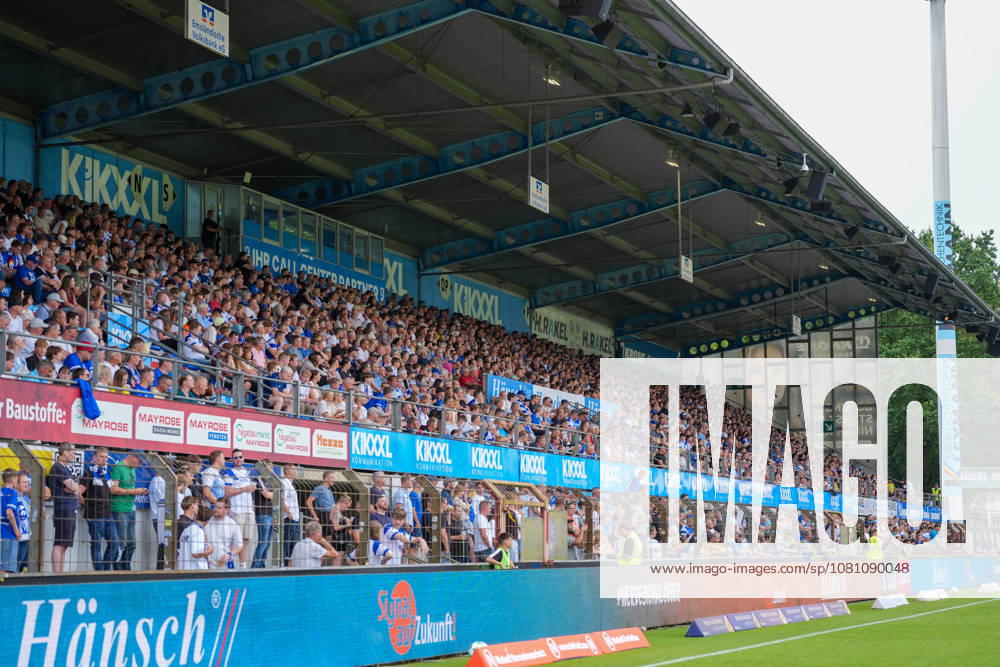 German Soccer, 3rd Division, Matchday 2, Hänsch Arena, SV Meppem vs. SG Sonnenhof Großaspach, Spectators