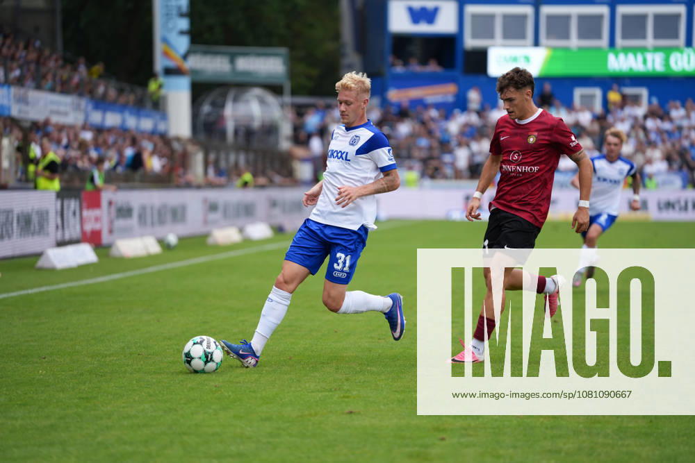 German Soccer, 3rd Division, Matchday 2, Hänsch Arena, SV Meppen vs. SG Sonnenhof Großaspach, Luca Prasse (SV Meppen), 31