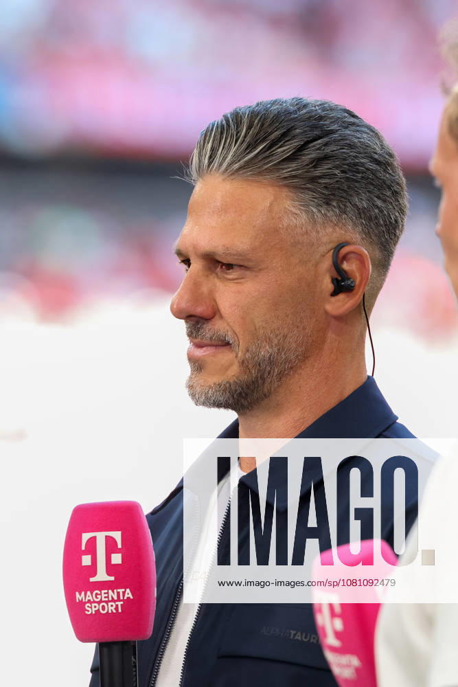 Martin Demichelis, head coach of RB Leipzig, in a pre-game interview, GER, FC Bayern Munich vs. RB Leipzig, soccer, Telekom Cup, friendly match, 2026–2027 season, August 15, 2026, GER, FC Bayern Munich vs. RB Leipzig, soccer, Telekom Cup, friendly match, 2026–2027 season, August 15, 2026, Munich