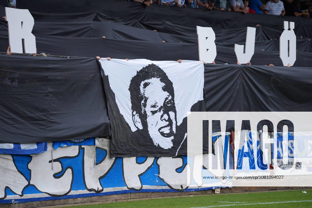 German Soccer, 3rd Division, Matchday 2, Hänsch Arena, SV Meppen vs. SG Sonnenhof Großaspach – SV Meppen Choreography