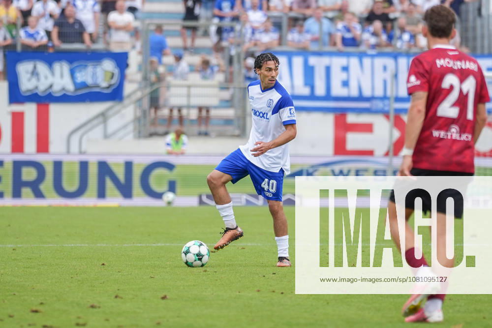 German Soccer, 3rd Division, Matchday 2, Hänsch Arena, SV Meppen vs. SG Sonnenhof Großaspach, Niclas Nadj (SV Meppen), 40