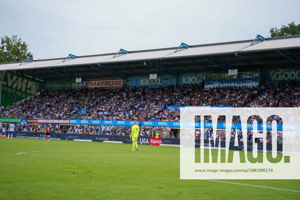 German Soccer, 3rd Division, Matchday 2, Hänsch Arena, SV Meppem vs. SG Sonnenhof Großaspach; 8,402 spectators at the Hänsch Arena