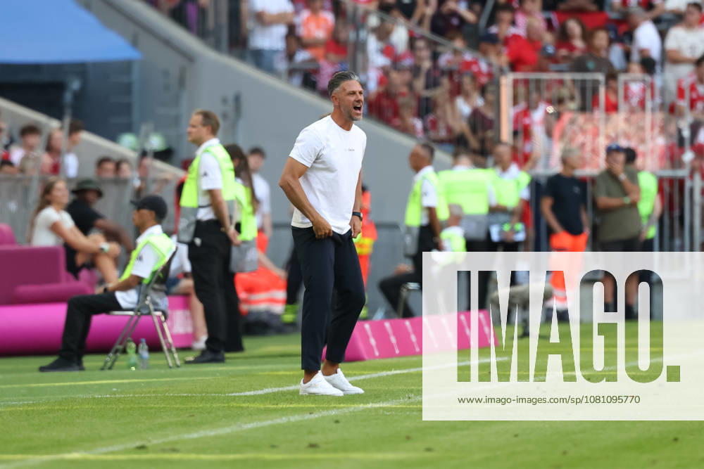 Martin Demichelis, RB Leipzig, Head Coach, GER, FC Bayern Munich vs. RB Leipzig, Soccer, Telekom Cup, Friendly Match, 2026–2027 Season, August 15, 2026, GER, FC Bayern Munich vs. RB Leipzig, Soccer, Telekom Cup, Friendly Match, 2026–2027 Season, August 15, 2026, Munich