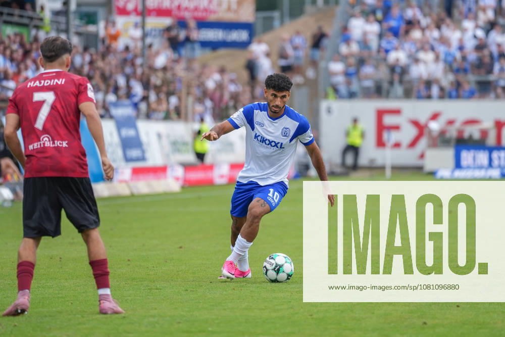 German Soccer, 3rd Division, Matchday 2, Hänsch Arena, SV Meppen vs. SG Sonnenhof Großaspach, Kasra Ghawilu (SV Meppen), 10