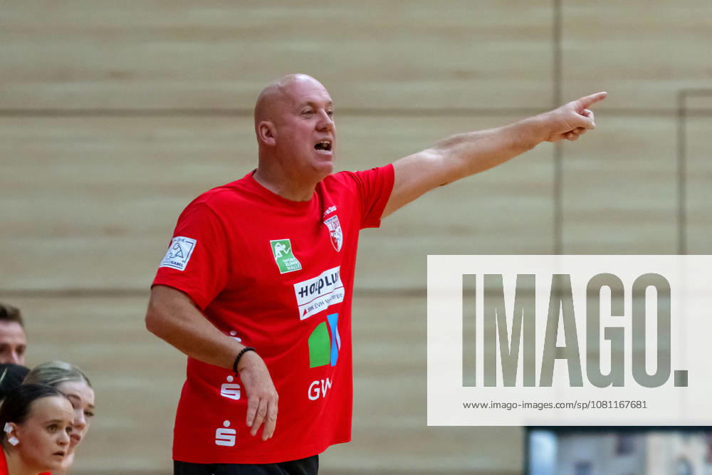 Coach Pether Krautmeyer, Halle; SV Union Halle Neustadt vs. Hazena Kynzvart, Czech Republic; Women s Handball Bundesliga; Friendly Match; 2026–27 Season; August 16, 2026; Halle SWH Arena, Saxony-Anhalt, Germany