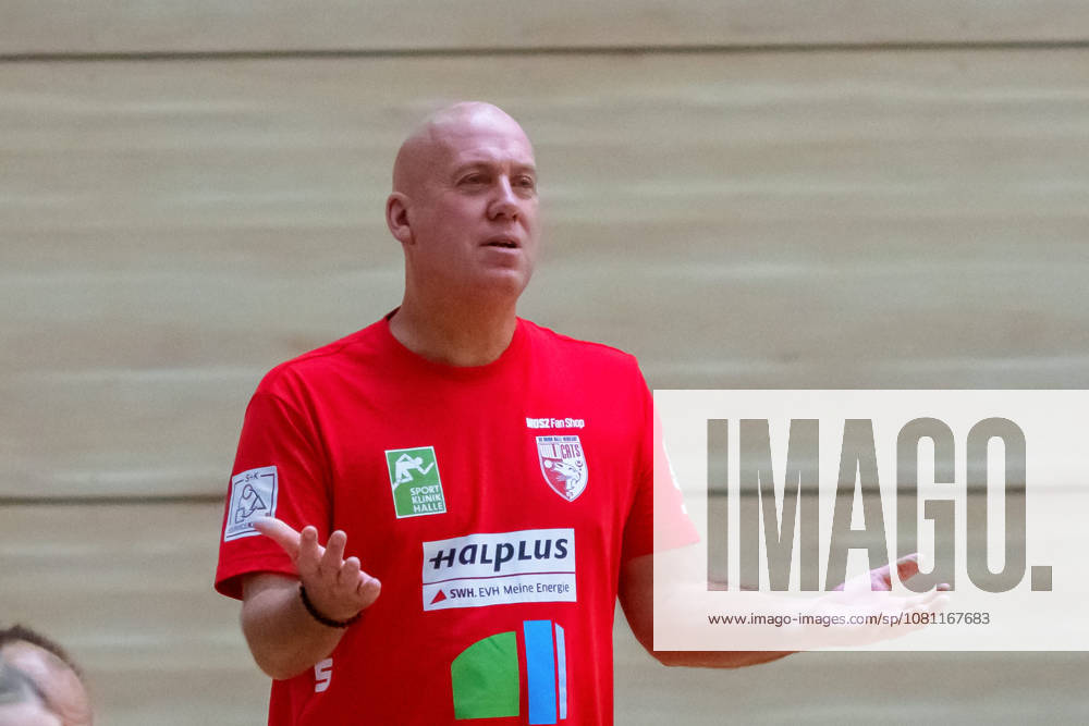 Coach Pether Krautmeyer, Halle; SV Union Halle Neustadt vs. Hazena Kynzvart, Czech Republic; Women s Handball Bundesliga; Friendly Match; 2026–27 Season; August 16, 2026; Halle SWH Arena, Saxony-Anhalt, Germany