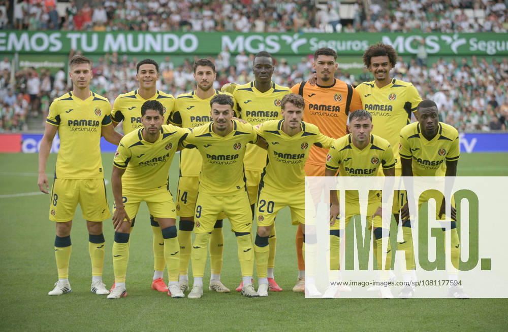 ESP LaLiga EA Sports: Racing Santander vs. Villarreal CF — Villarreal CF s lineup for the LaLiga EA Sports match between Racing Santander and Villarreal CF, played at Campos de Sport de El Sardinero Stadium in Cantabria on August 16, 2026, in Spain. Spanish Soccer