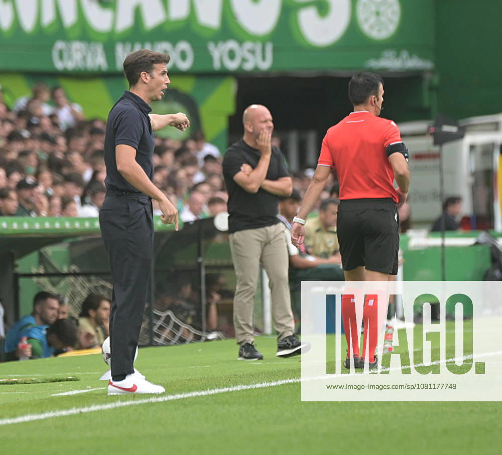 ESP LaLiga EA Sports: Racing Santander vs. Villarreal CF — Inigo Perez of Villarreal during the LaLiga EA Sports match between Racing Santander and Villarreal CF, played at Campos de Sport de El Sardinero Stadium in Cantabria on August 16, 2026, in Spain — Spain Soccer
