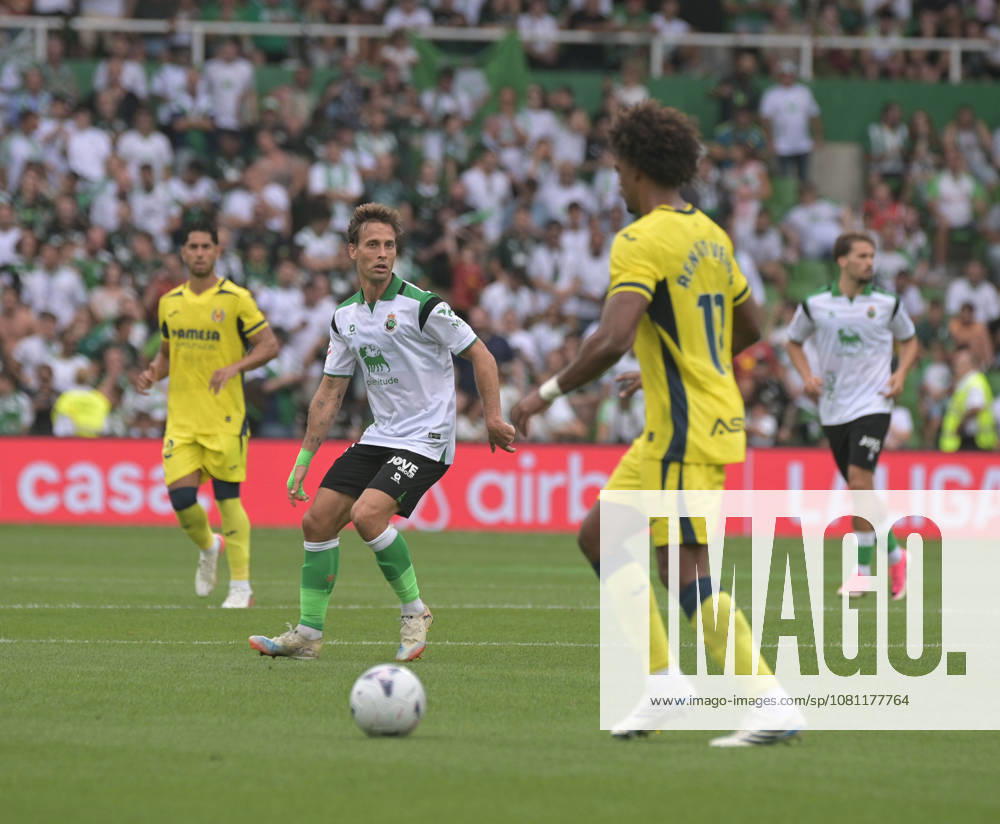 ESP LaLiga EA Sports: Racing Santander vs. Villarreal CF — Sergio Canales of Racing Santander during the LaLiga EA Sports match between Racing Santander and Villarreal CF, played at Campos de Sport de El Sardinero Stadium in Cantabria on August 16, 2026, in Spain — Spanish Soccer