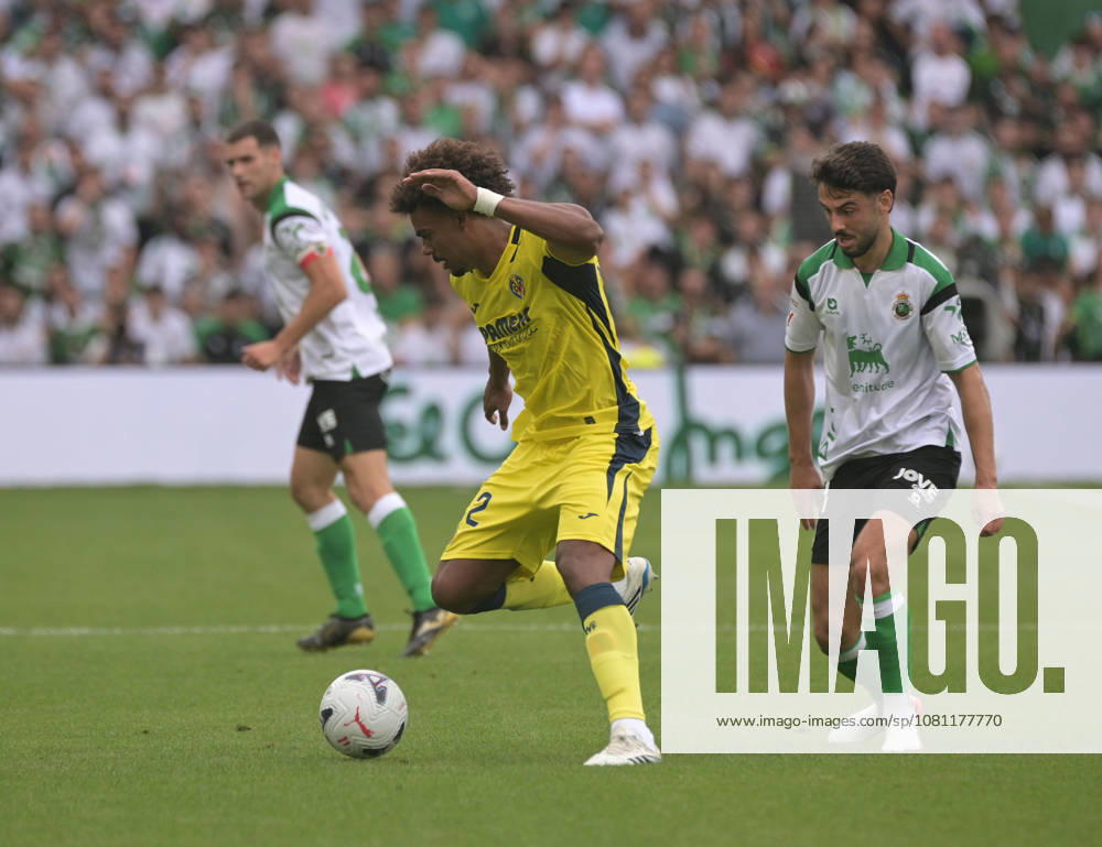 ESP LaLiga EA Sports: Racing Santander vs. Villarreal CF — Renato Veiga of Villarreal during the LaLiga EA Sports match between Racing Santander and Villarreal CF, played at Campos de Sport de El Sardinero Stadium in Cantabria on August 16, 2026, in Spain — Spain Soccer