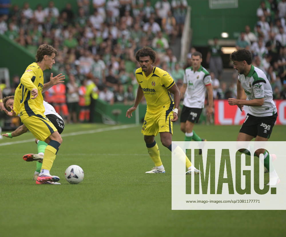 ESP LaLiga EA Sports: Racing Santander vs. Villarreal CF — Renato Veiga of Villarreal during the LaLiga EA Sports match between Racing Santander and Villarreal CF, played at Campos de Sport de El Sardinero Stadium in Cantabria on August 16, 2026, in Spain — Spain Soccer