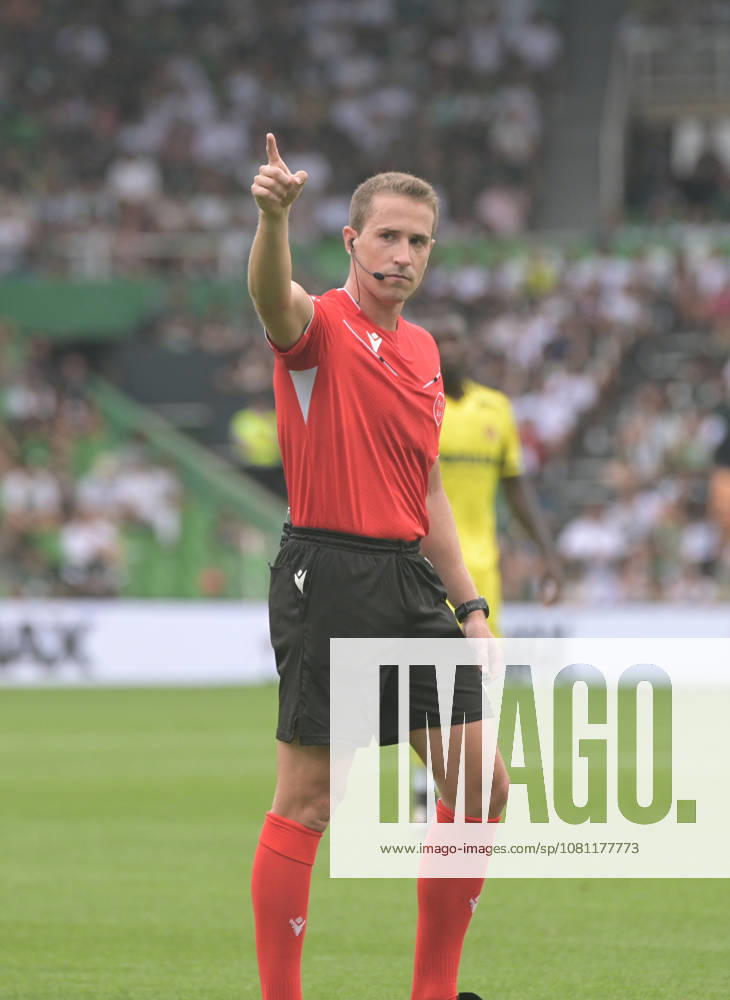 ESP LaLiga EA Sports: Racing Santander vs. Villarreal CF — Miguel Sesma Espinosa officiated the LaLiga EA Sports match between Racing Santander and Villarreal CF, played at Campos de Sport de El Sardinero Stadium in Cantabria on August 16, 2026, in Spain. Spanish Soccer
