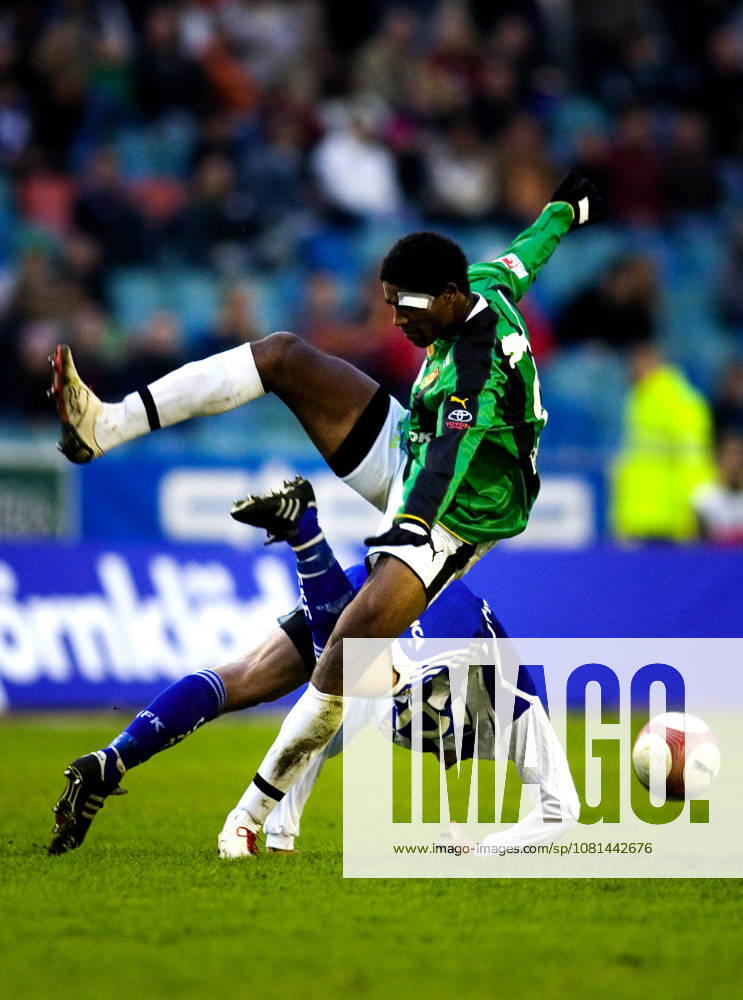 Soccer, Allsvenskan, GAIS IFK Gothenburg, Khari Stephenson, GAIS Gothenburg, Sweden