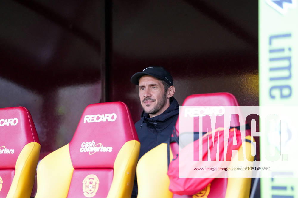 Julian Schuster, SC Freiburg, Coach, Scotland, Soccer, UEFA Conference League, Playoffs, First Leg, 2026–2027, Motherwell FC vs. SC Freiburg, August 20, 2026, Fir Park Stadium, Motherwell, Motherwell, Fir Park Stadium, North Lanarkshire, Scotland