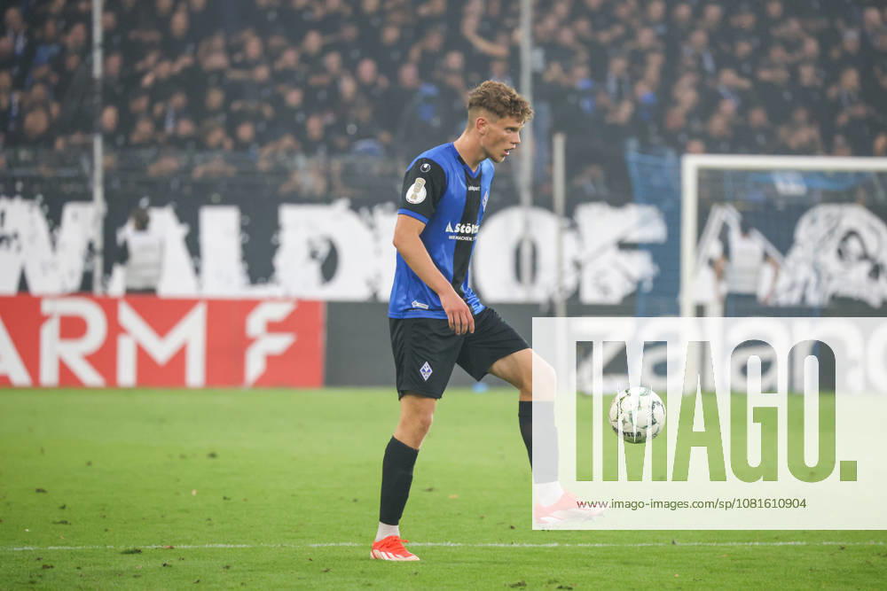 Moritz Malik Polte, SV Waldhof Mannheim, 3 Soccer, DFB Cup, 1st Round, SV Waldhof Mannheim vs. 1. FC Kaiserslautern on August 21, 2026, at Carl Benz Stadium in Mannheim, Germany; Carl Benz Stadium, Mannheim, Germany