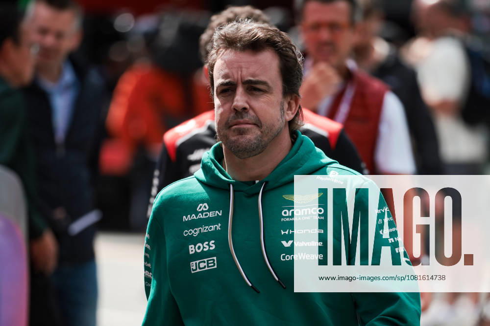 ALONSO Fernando spa, Aston Martin F1 Team Honda AMR26, portrait taken during the 2026 Formula 1 Dutch Grand Prix, the 12th round of the 2026 Formula One World Championship, held July 21–23, 2026, at the Circuit Zandvoort in Zandvoort, Netherlands Zandvoort Netherlands