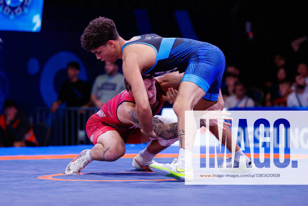 U20 World Championships, 74kg Freestyle: Jayden James (USA) def. Alessio Anthony Perentin (ITA)