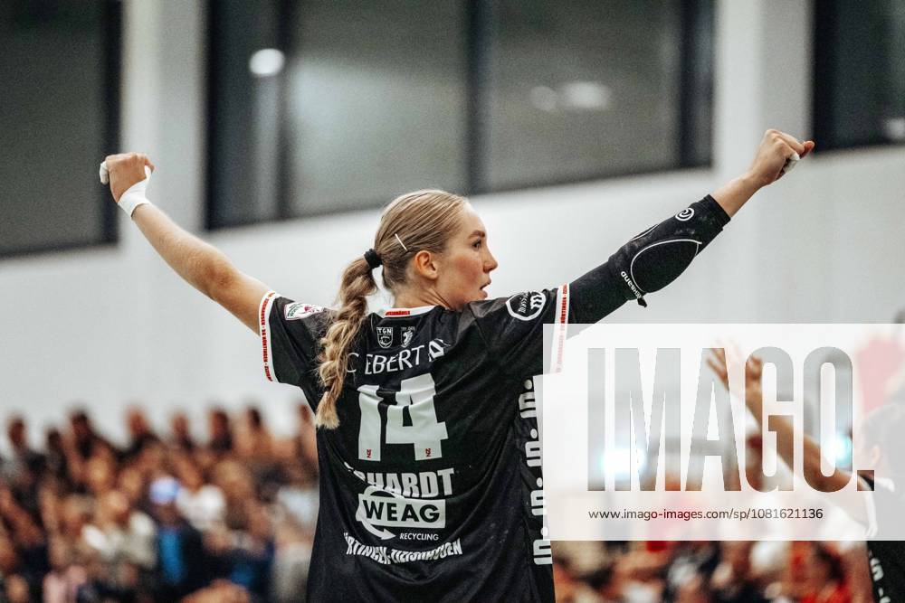 Nora Erhardt, SG Nuertingen Zizishausen, No. 14 GER, 1 FSV Mainz 05 vs. SG Nuertingen Zizishausen, DHB Women s Cup, Bundesliga, Matchday 1, 2026–2027 Season, August 21, 2026 Eibner Press Photo Attila Ziga GER, 1 FSV Mainz 05 vs. SG Nürtingen Zizishausen, DHB Women’s Cup, Bundesliga, Matchday 1, 2026–2027 Season, August 21, 2026, Mainz