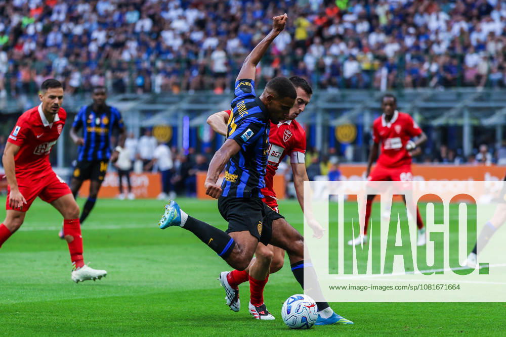 Andy Diouf of FC Internazionale seen in action during Serie A 2026 27 football match between FC Internazionale and AC Monza Italy