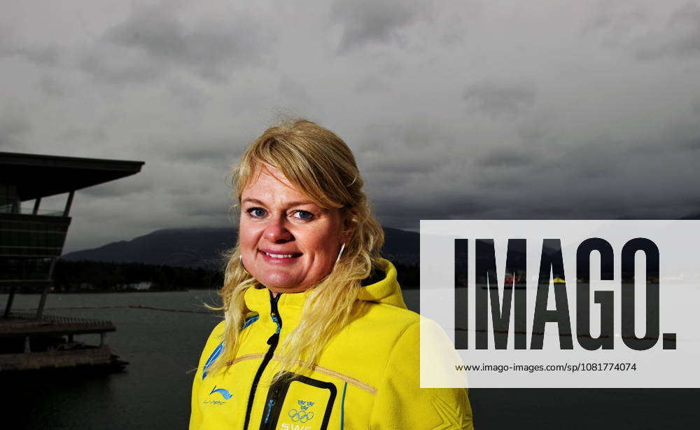 2010 Winter Olympics, Curling, Womens, Press Conference with Anette Norberg, Vancouver, Canada