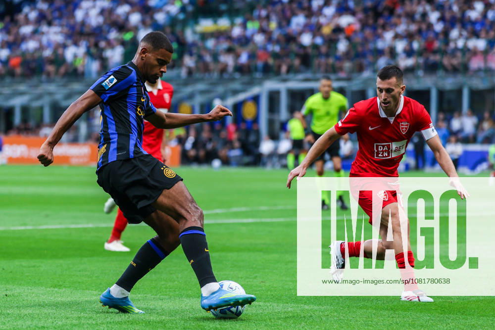 Andy Diouf of FC Internazionale seen in action during Serie A 2026 27 football match between FC Internazionale and AC Monza Italy