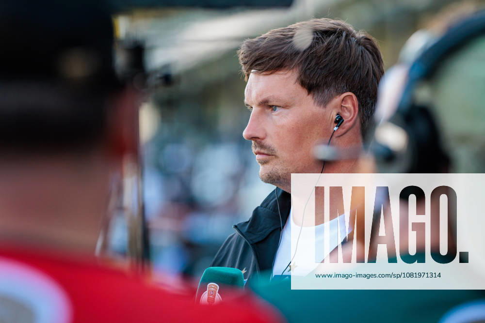 Merlin Polzin, Hamburger SV Coach, in an interview on Sky Sport GER, SC Verl vs. Hamburger SV, Soccer, DFB Cup, 1st Round, 2026–2027 Season, August 24, 2026 DFL regulations prohibit any use of photographs as image sequences and or quasi-video GER, SC Verl vs. Hamburger SV, soccer, DFB Cup, Round 1, 2026–2027 season, August 24, 2026 Verl