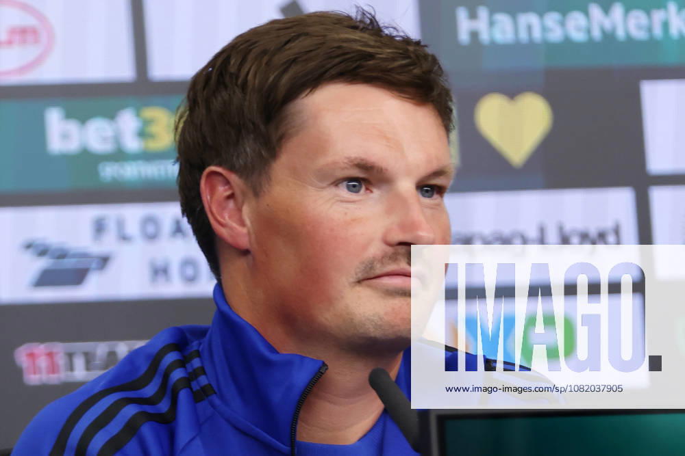 Bundesliga Matchday 1: Borussia Dortmund vs. Hamburger SV, August 27, 2026—Pre-game press conference with Hamburger SV coach Merlin Polzin
