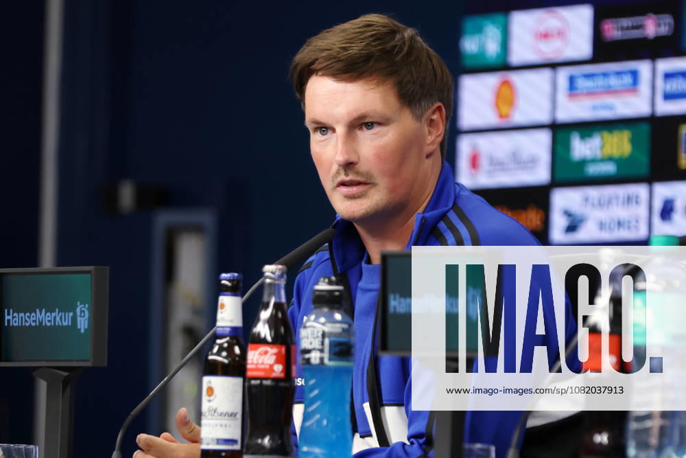 Bundesliga Matchday 1: Borussia Dortmund vs. Hamburger SV, August 27, 2026—Pre-game press conference with Hamburger SV coach Merlin Polzin