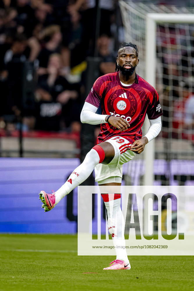 AMSTERDAM: AFC Ajax Amsterdam forward Toluwalase Arokodare during the UEFA Conference League at the Johan Cruijff ArenA on August 27, 2026, in Amsterdam, the Netherlands. Photo by DeFodi Images