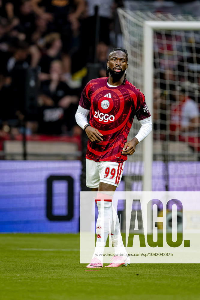 AMSTERDAM: AFC Ajax Amsterdam forward Toluwalase Arokodare during the UEFA Conference League at the Johan Cruijff ArenA on August 27, 2026, in Amsterdam, the Netherlands. Photo by DeFodi Images