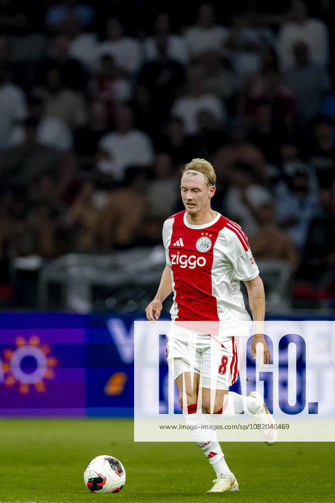 AMSTERDAM: AFC Ajax Amsterdam midfielder Julian Brandt during the UEFA Conference League at the Johan Cruijff ArenA on August 27, 2026, in Amsterdam, the Netherlands. Photo by DeFodi Images