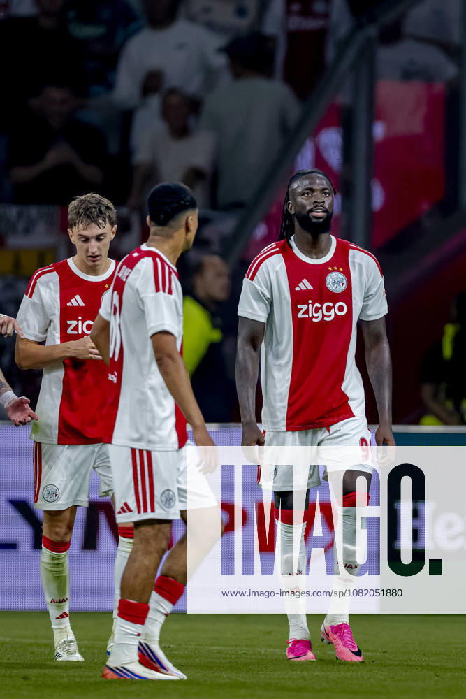 AMSTERDAM: AFC Ajax Amsterdam forward Toluwalase Arokodare during the UEFA Conference League at the Johan Cruijff ArenA on August 27, 2026, in Amsterdam, the Netherlands. Photo by DeFodi Images