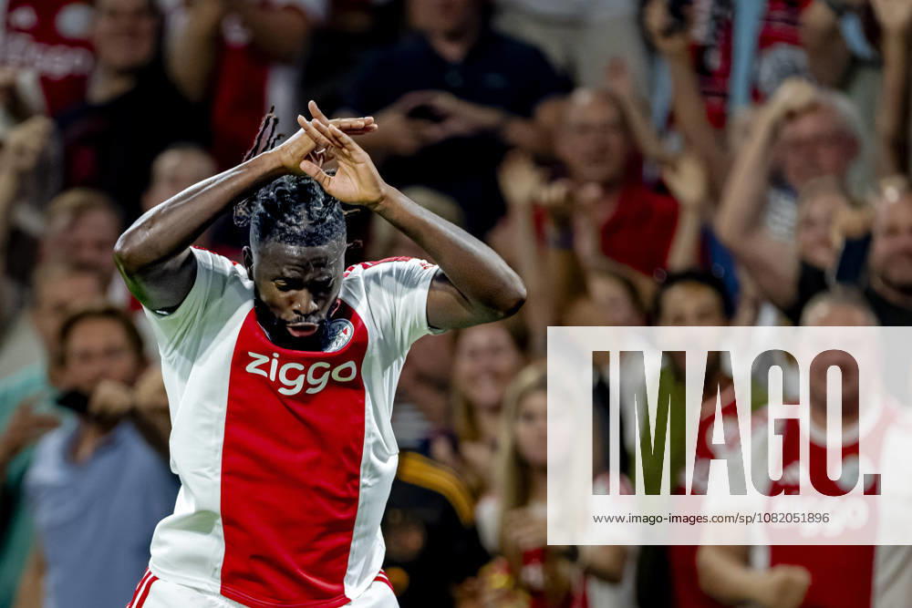 AMSTERDAM: AFC Ajax Amsterdam forward Toluwalase Arokodare during the UEFA Conference League at the Johan Cruijff ArenA on August 27, 2026, in Amsterdam, the Netherlands. Photo by DeFodi Images