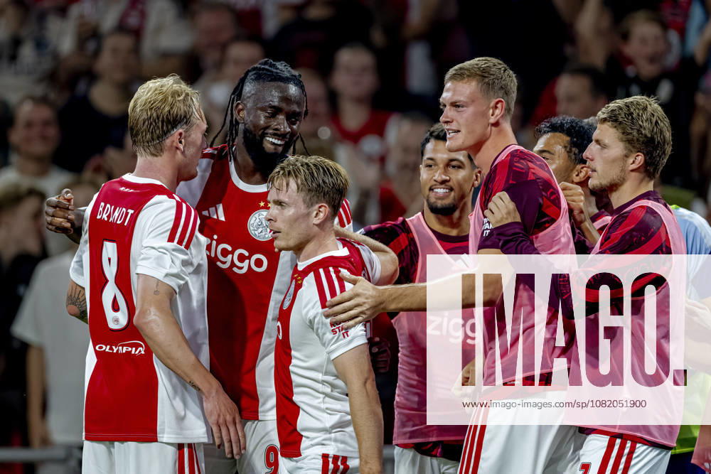 AMSTERDAM: AFC Ajax Amsterdam forward Toluwalase Arokodare during the UEFA Conference League at the Johan Cruijff ArenA on August 27, 2026, in Amsterdam, the Netherlands. Photo by DeFodi Images