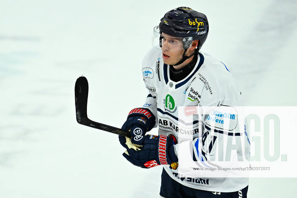 Maximilian Eisenmenger, Iserlohn Roosters, 41; Iserlohn Roosters vs. Grizzlys Wolfsburg, SACHSENLOTTO Cup 2026, August 28, 2026; Iserlohn Roosters vs. Grizzlys Wolfsburg, SACHSENLOTTO Cup 2026, August 28, 2026, Dresden