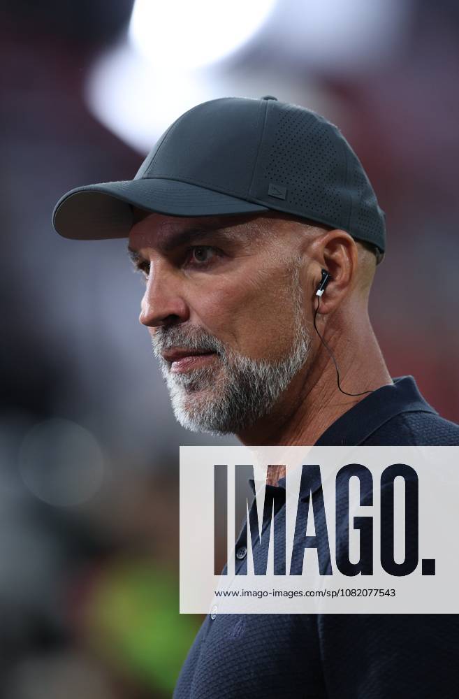 GER, Soccer, Men s, Bundesliga 1, 2026–2027 Season, Matchday 1, FC Bayern Munich vs. VfB Stuttgart Feature Highlights Markus Babbel SAT1 DFB DFL regulations prohibit any use of photographs as image sequences and or quasi-video Munich Allianz Arena Bayern Germany